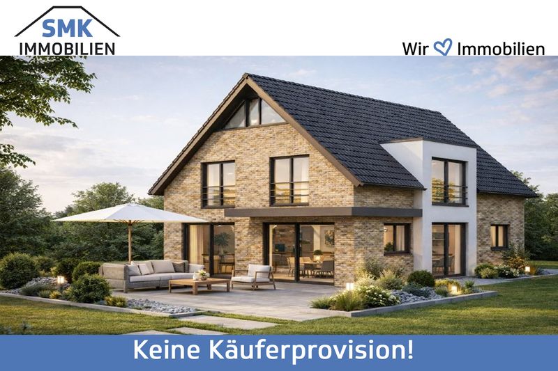 Neubau-Einfamilienhaus mit Keller
und Carport in bester Qualität!